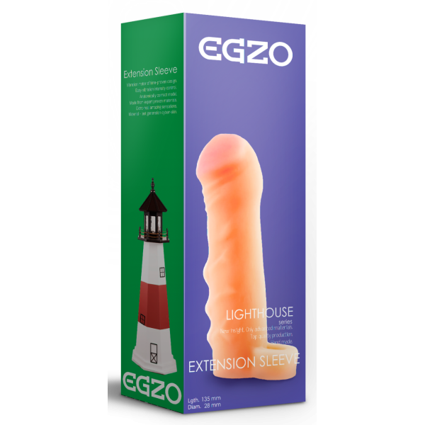 Удлиняющая насадка EGZO Ciberskin, 13,5х2,8 см