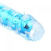 Вагинальный вибратор XESE Cristal Blue, длина 17,5 см, диаметр 3,5 см