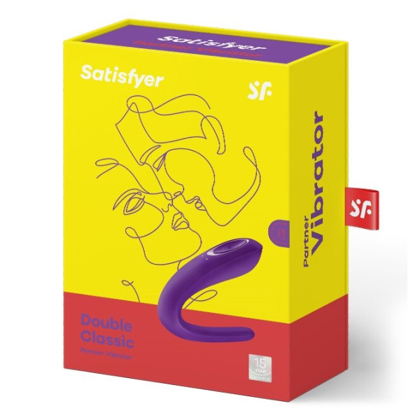 Вибромассажер для пар Satisfyer Double Classic