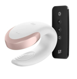 Вибромассажер для пар Satisfyer Double Love White