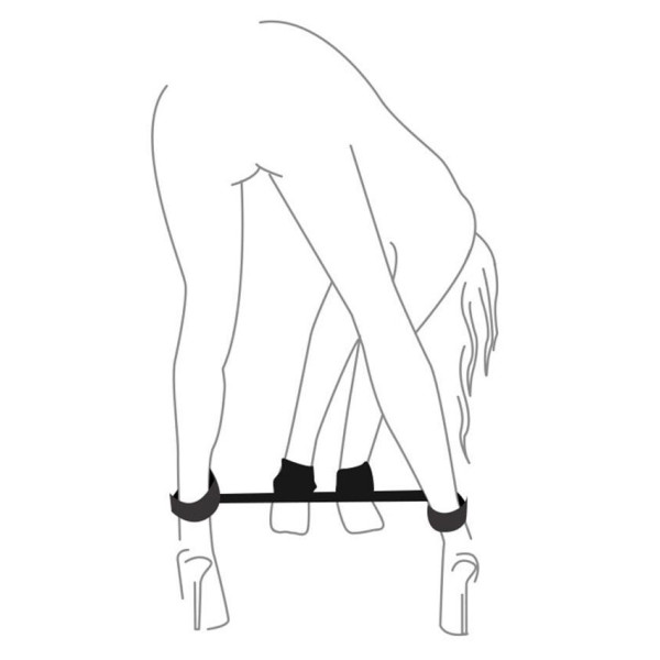 Набор для фиксации Art of Sex - BDSM Straight Line Fixation Simple