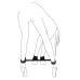 Набор для фиксации Art of Sex - BDSM Straight Line Fixation Simple