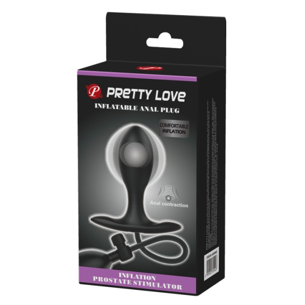 Анальный стимулятор расширяющийся Pretty Love Inflable Anal Plug