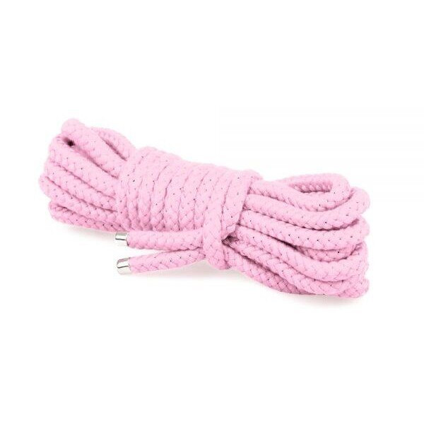 Веревка для бондажа BONDAGE ROPE 5M PINK, 5 метров