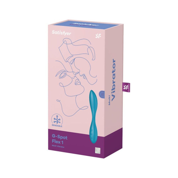 Универсальный вибратор Satisfyer G-Spot Flex 1, гибкий ствол с фиксацией положения