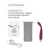 Тонкий вибратор точки G Вибратор Svakom Cici Violet