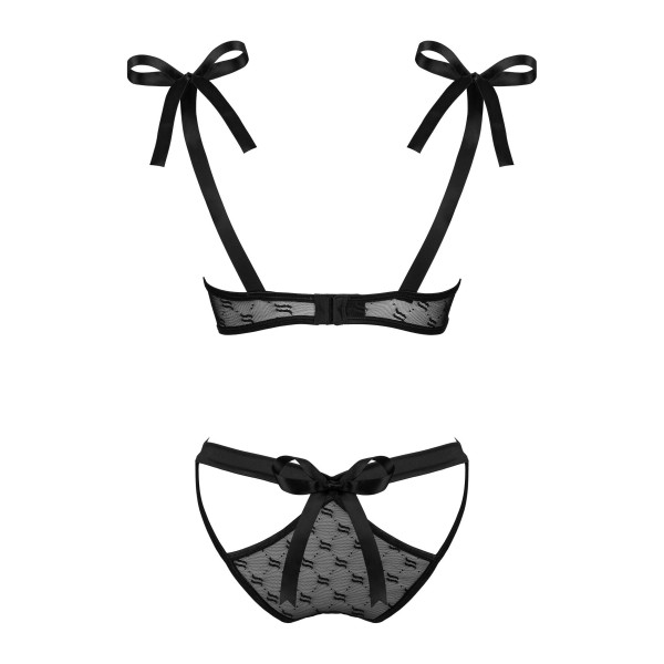 Obsessive Obsessivia 2-pcs set black S/M