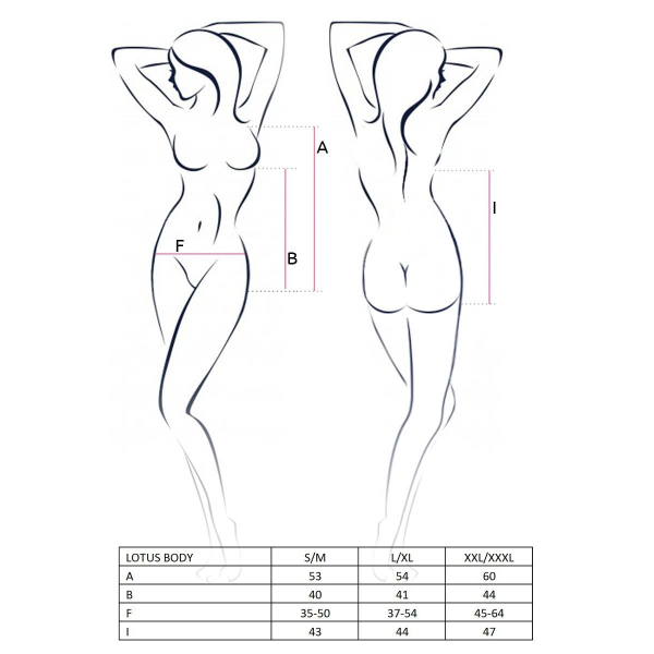 Боди LOTUS BODY cream XXL/XXXL