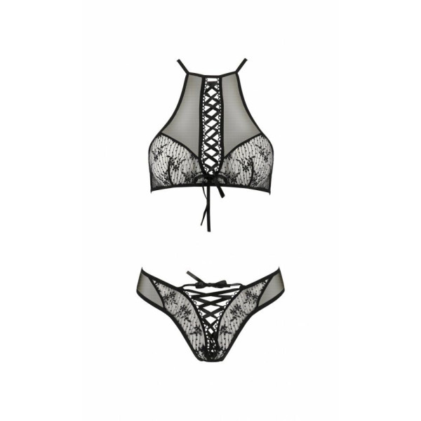 Эротический комплект AZALIA SET black, размер S/M