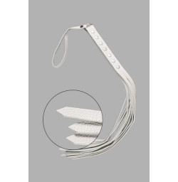 Флогер S&M Fancy Leather Floger White