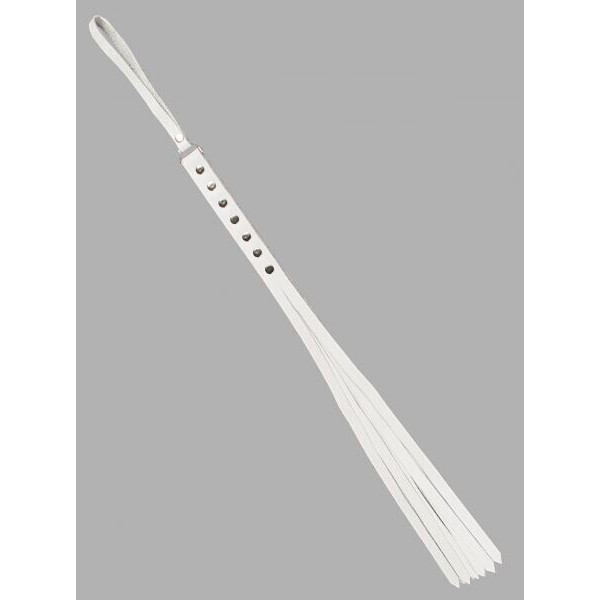 Флогер S&M Fancy Leather Floger White