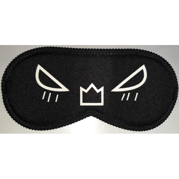 Закрытая маска на глаза Smile BLACK