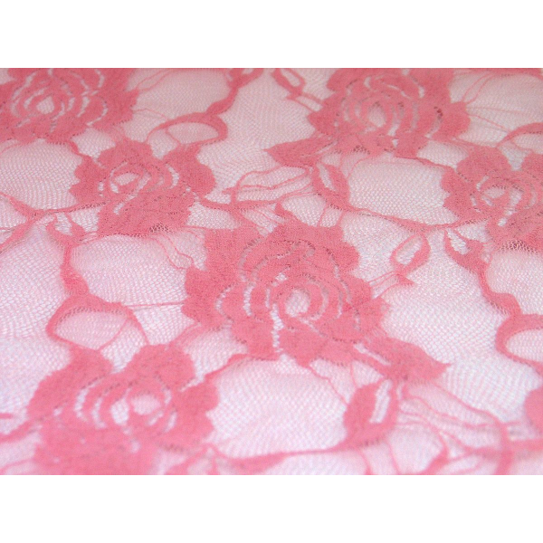 Прозрачная сорочка с длинным рукавом YOLANDA CHEMISE pink L/XL - трусики