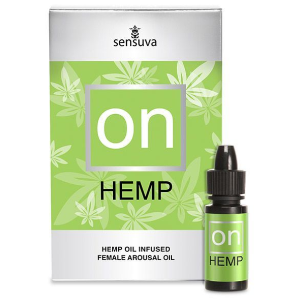 Возбуждающе капли для клитора Sensuva - ON for Her Hemp Infused Arousal Oil (5 мл) 
