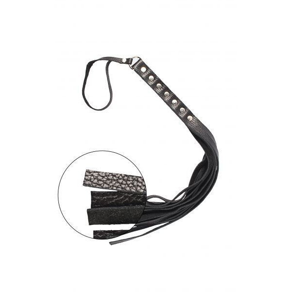 Флогер S&M Fancy Leather Floger Black