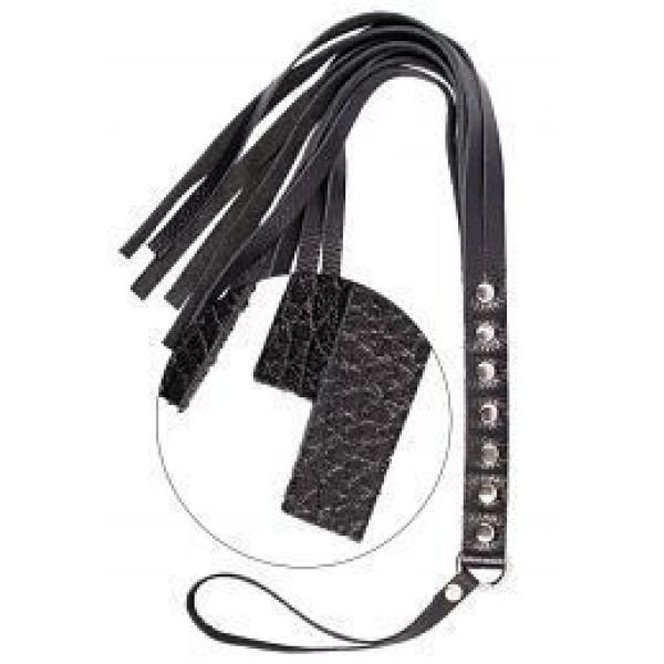 Флогер S&M Fancy Leather Floger Black