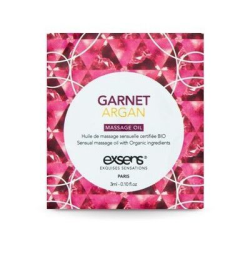 Пробник массажного масла EXSENS Garnet Argan, 3мл
