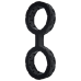 Наручники из силикона Doc Johnson The Cuffs Large, для рук и для ног