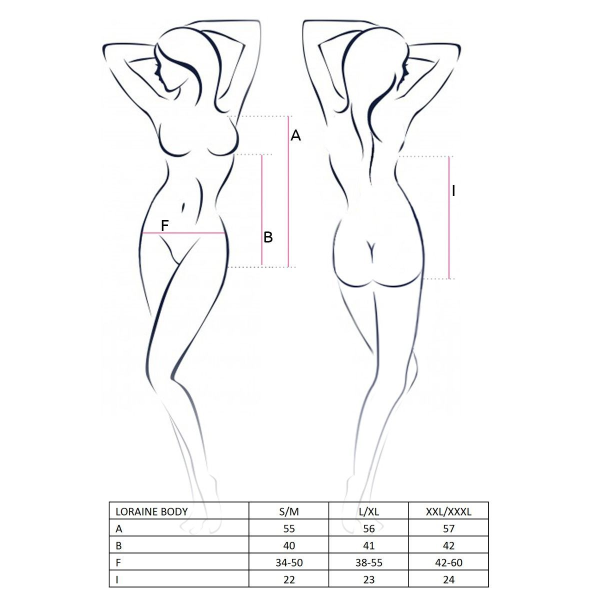 Боди LORAINE BODY red S/M
