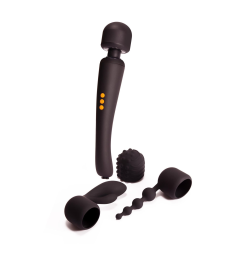 Вибромассажер с тремя насадками Pornhub Supercharge Wand Set