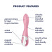 Вибратор точки G надувной Satisfyer Air Pump Vibrator 2