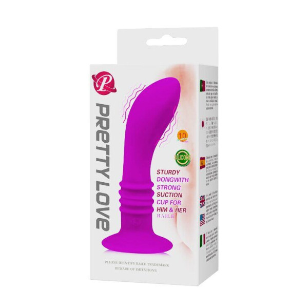 Анальный вибратор PRETTY LOVE на присоске