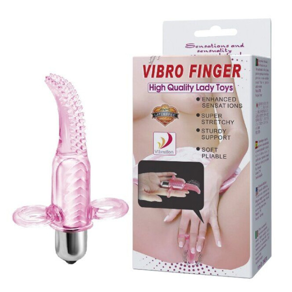Вибро стимулятор клитора Vibro Finger, 7 см