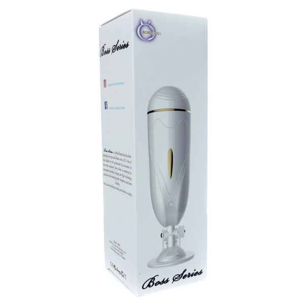 Мастурбатор с вибростимуляцией Boss Series - Vibrating Masturbation Cup USB, 7 интерактивных режимов вибрации
