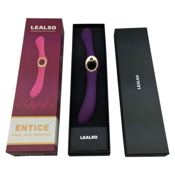 Двухсторонний вибратор LEALSO - Angle Love Purple