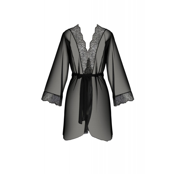 AMBERLY PEIGNOIR black 4XL/5XL - Passion
