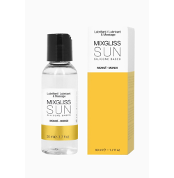 Лубрикант на силиконовой основе MixGliss SUN MONOI с ароматом масла Манои, 50 мл