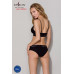 Эластичный топ с кружевом Passion PS001 TOP black, размер XL