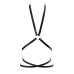 Портупея из экокожи Bijoux Indiscrets Maze - Multi-Way Body Harness Black