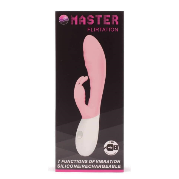 Вибромассажер MASTER FLIRTATION, 20 см