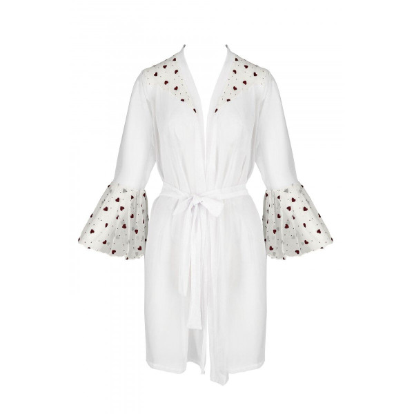 LOVELIA PEIGNOIR white XXL/XXXL - Passion