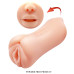 Мастурбатор 2 в 1 CRAZY BULL - Gemini Realistic Oral Sex Sensations