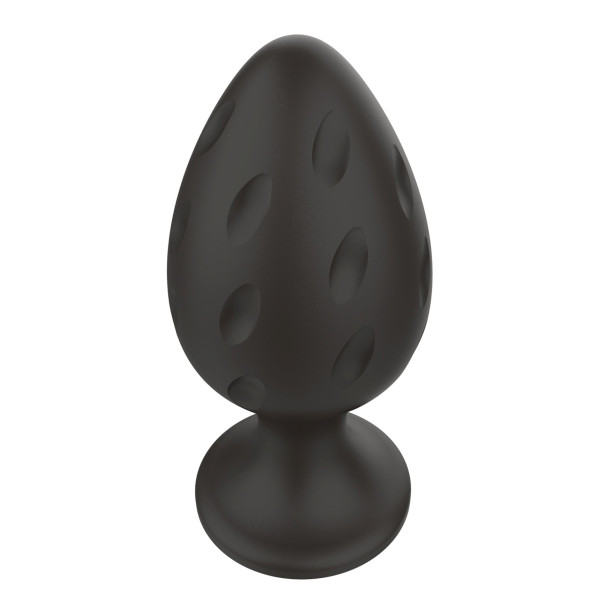 Анальний силиконовый плаг Boss Series - Silicone Anal Plug M, 3,5 см
