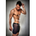 Прозрачные мужские шортики Passion SHORT black XXL/XXXL