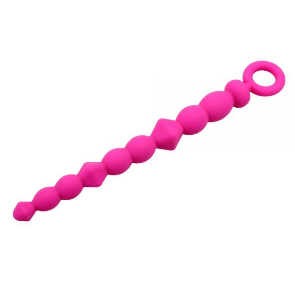 Анальная цепочка Chica BENDY BEADS, Pink