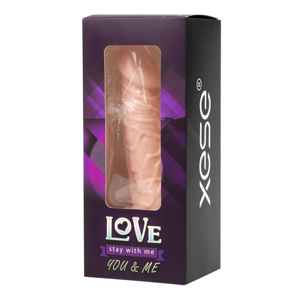 Фаллоимитатор на присоске Love stay with me - SEXTOY PENIS, 19,5 см