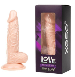 Фаллоимитатор на присоске Love stay with me - SEXTOY PENIS, 19,5 см