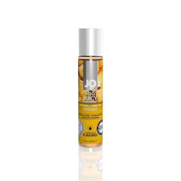 Смазка на водной основе System JO H2O - Juicy Pineapple без сахара, растительный глицерин, 30 мл