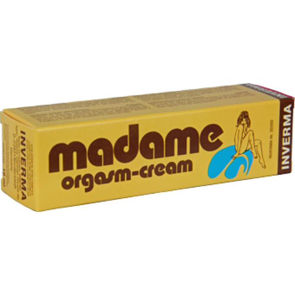 Стимулирующий клиторальный крем INVERMA Madame Orgasm Cream, 18 мл