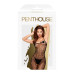 Бодистокинг с доступом Penthouse - Dark Wish Black размер S/L