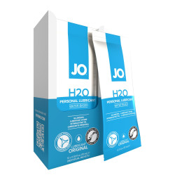 Набор лубрикантов Foil Display Box - JO H2O Lubricant - Original, 12 x 10 мл