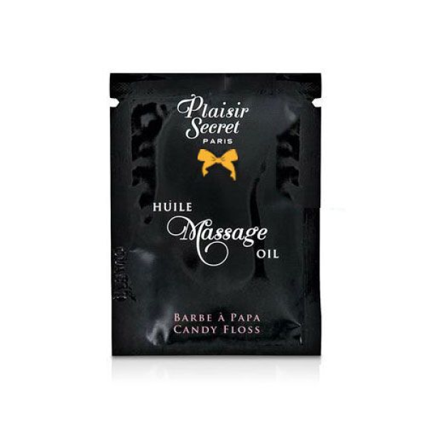 Пробник массажного масла Plaisirs secrets Candy Floss, 3 мл