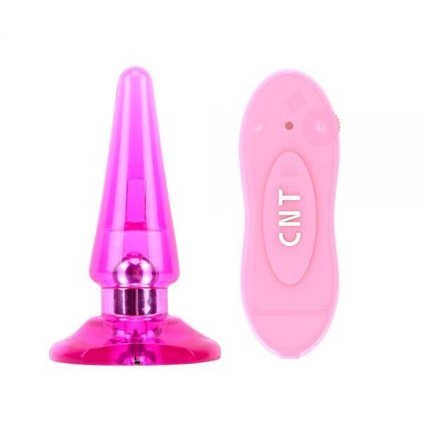 Анальный плаг с вибрацией NICOLES Anal Pleaser - Pink