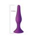 Анальная пробка на присоске MAI Attraction Toys №33 Purple, длина 11,5cм, диаметр 3см