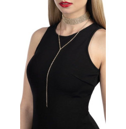 Колье со стразами Bijoux Pour Toi - Emma Gold