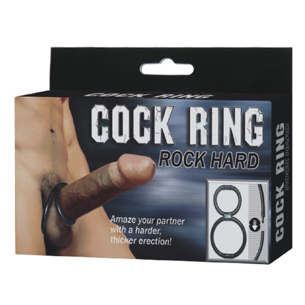 Силиконовое кольцо для полового члена BAILE - COCK RING ROCK HARD